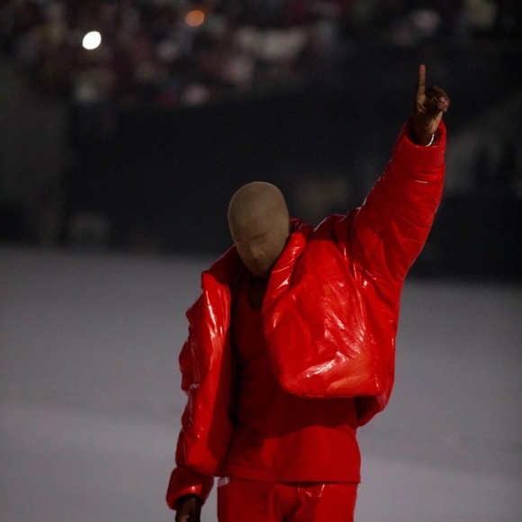 YZY X GAP Red puffer jacket size L pending - Picture 5 of 6